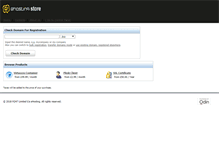 Tablet Screenshot of control.ehosting.com