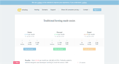 Desktop Screenshot of ehosting.com